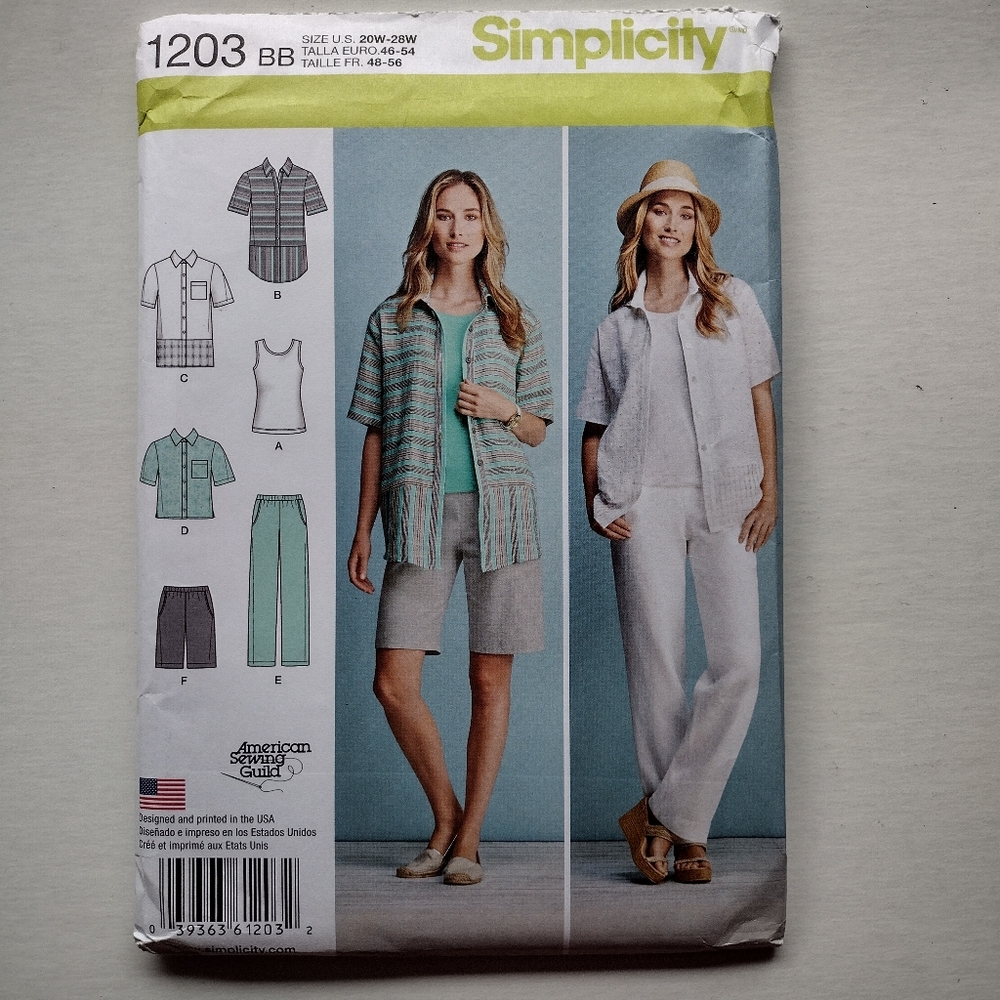 Simplicity Pattern 1203